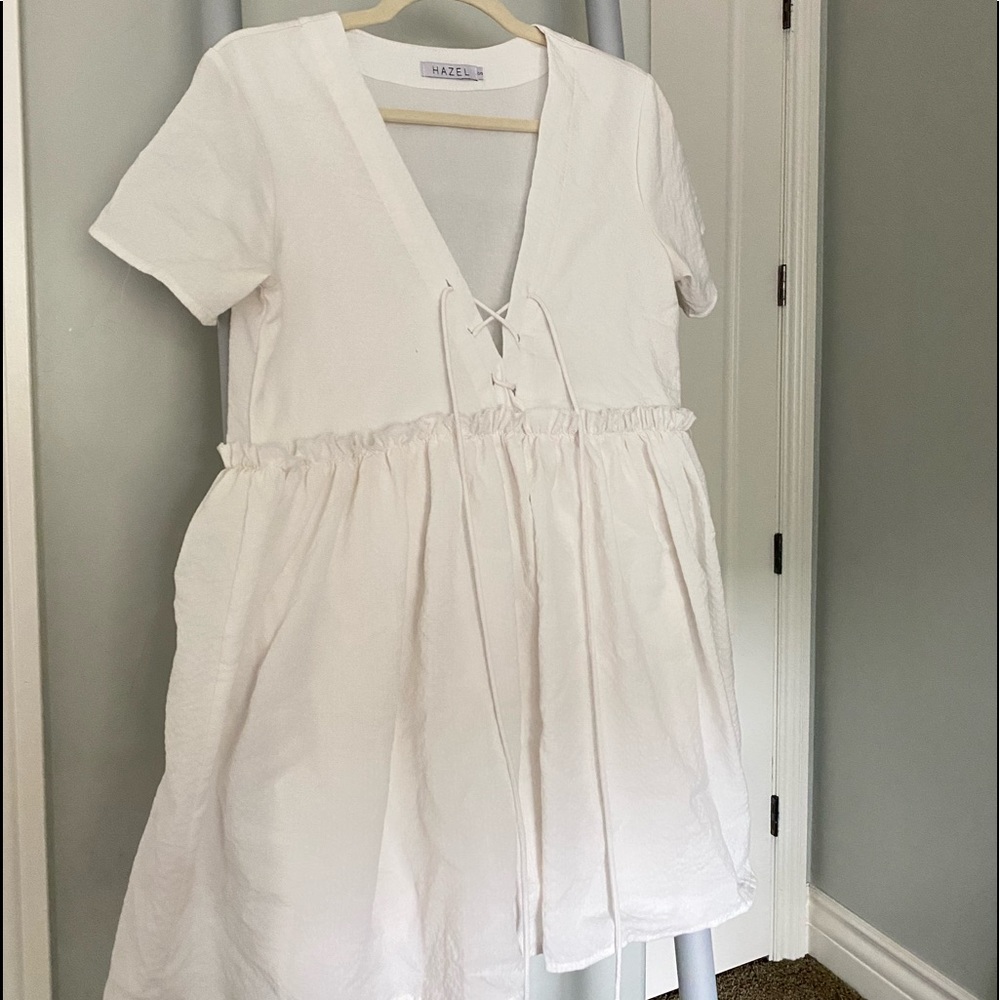 White Babydoll Tunic